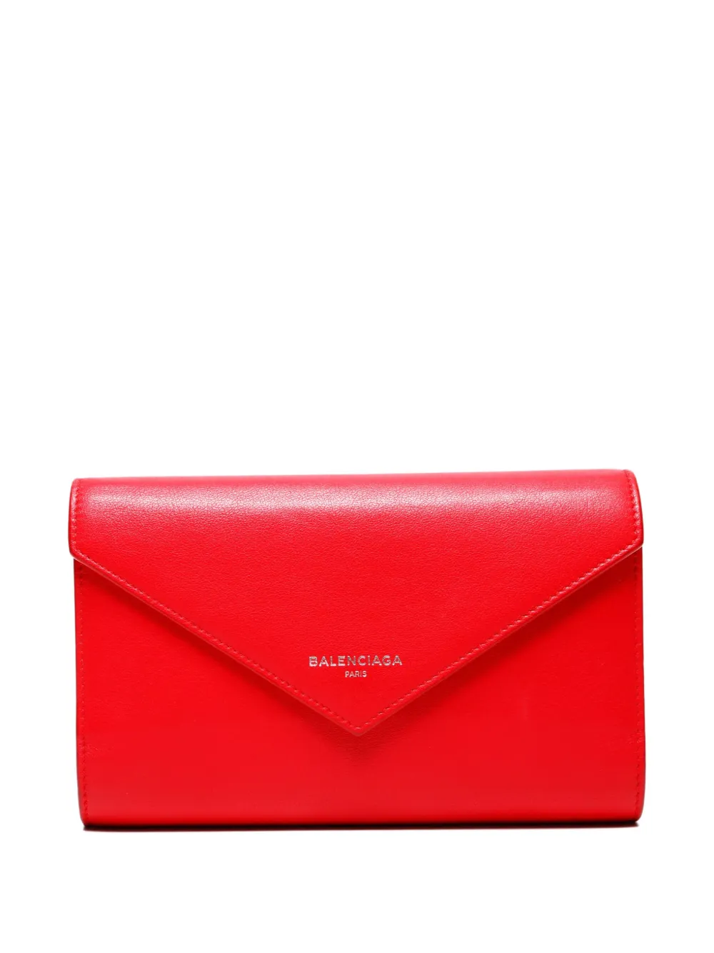 Balenciaga Pre-Owned 2020s leather zip wallet | Red | Image 1