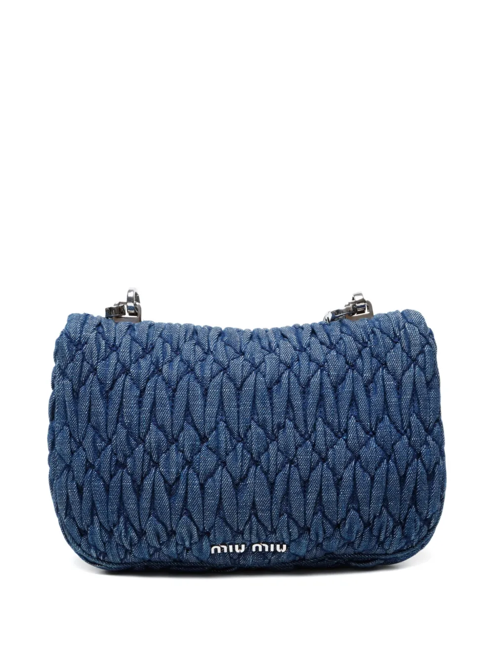 Miu Miu Pre-Owned 2010s mini Matelassé crystal-embellished shoulder bag | Image 2