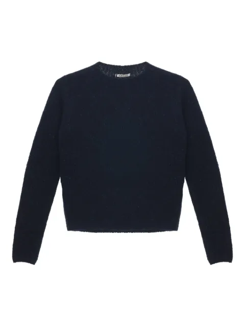 Auralee crew-neck cashmere sweater