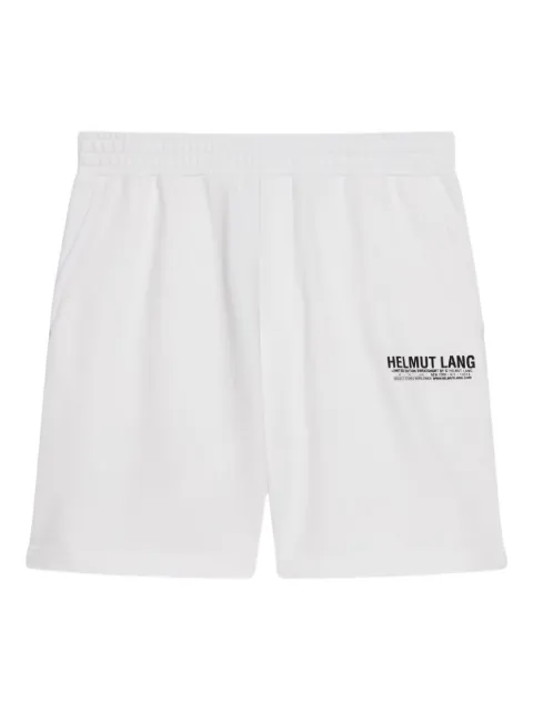Helmut Lang shorts con logo estampado