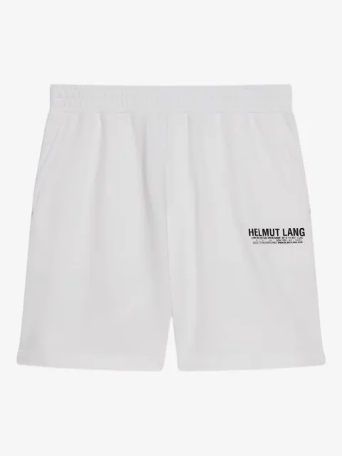 Helmut Lang logo-print shorts