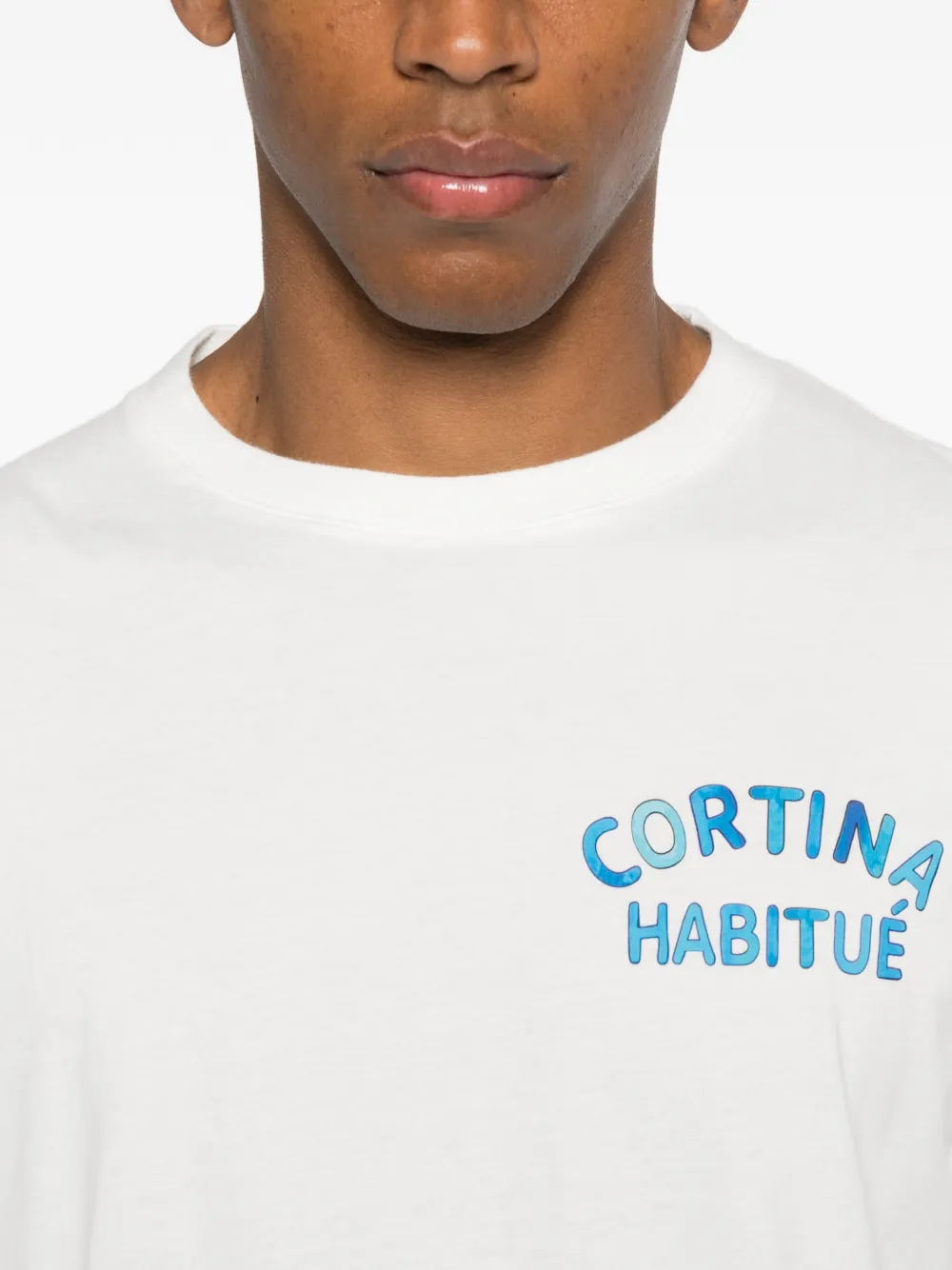 Mc2 Saint Barth Arnott Warm Logo-embroidered T-shirt In White