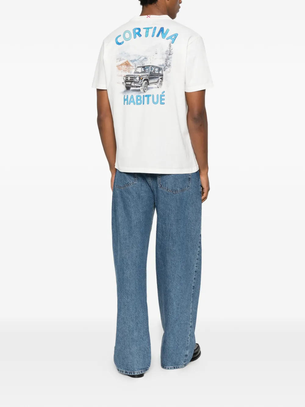 Mc2 Saint Barth Arnott Warm Logo-embroidered T-shirt In White