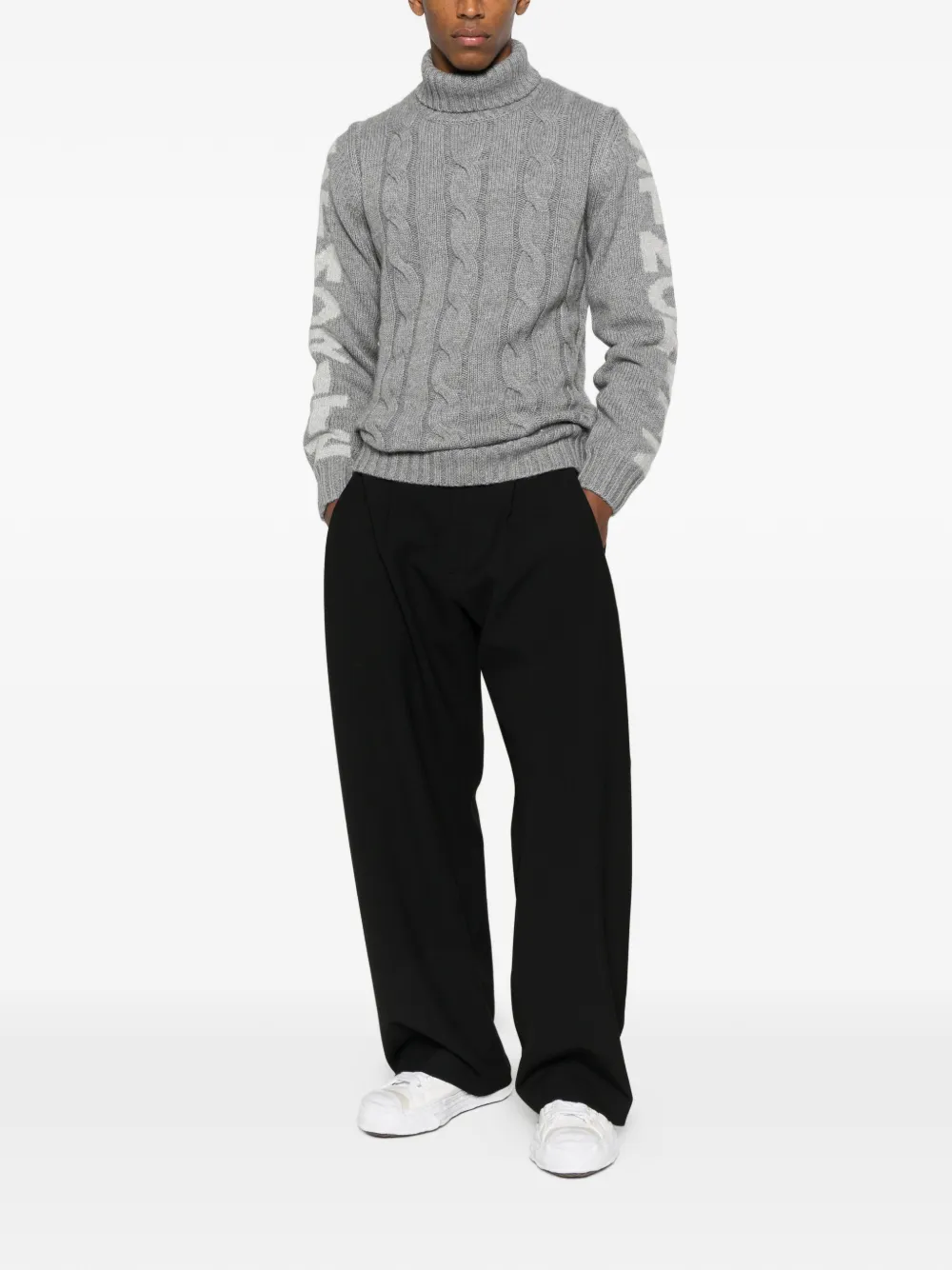 MC2 Saint Barth x St Moritz Fisherman roll-neck sweater | Knitted Sweaters | Image 2