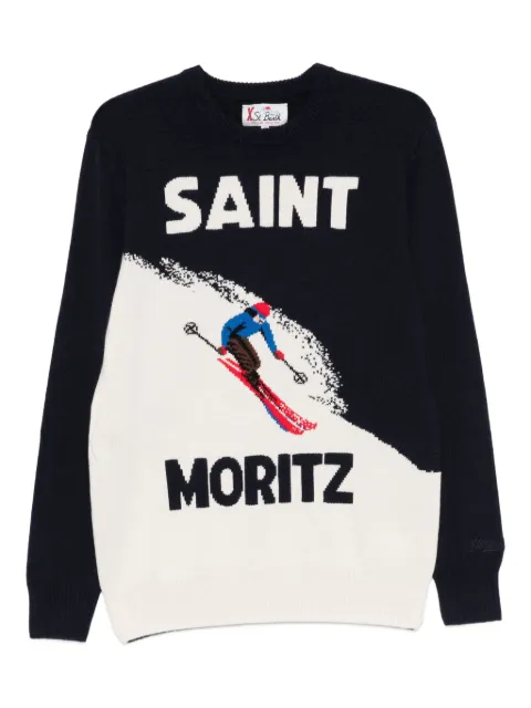 MC2 Saint Barth Saint Moritz graphic sweater