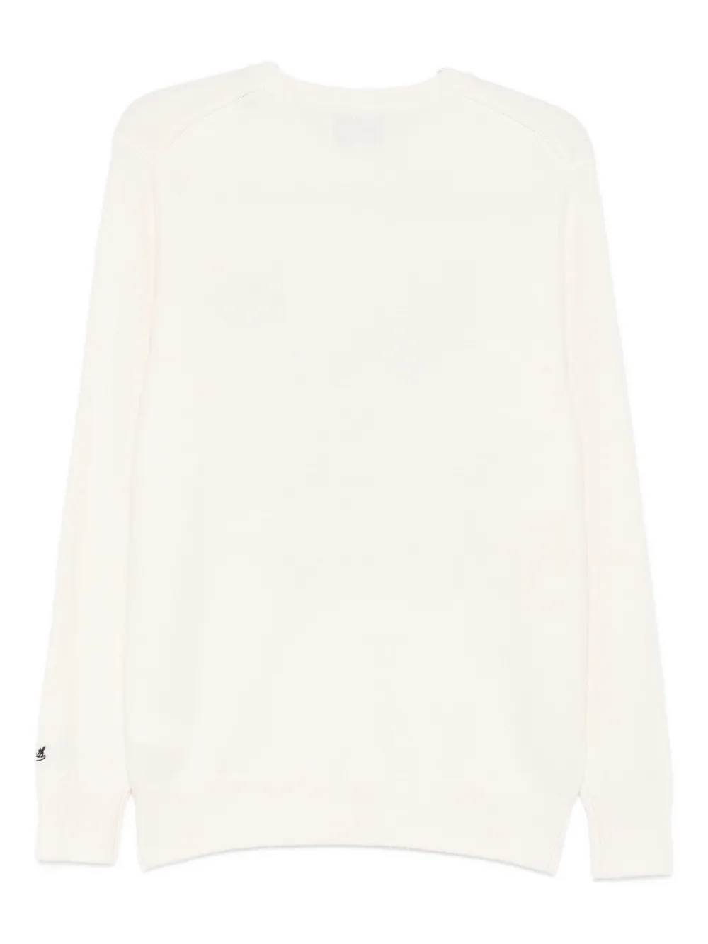 MC2 Saint Barth Sweater met geborduurd logo - Wit