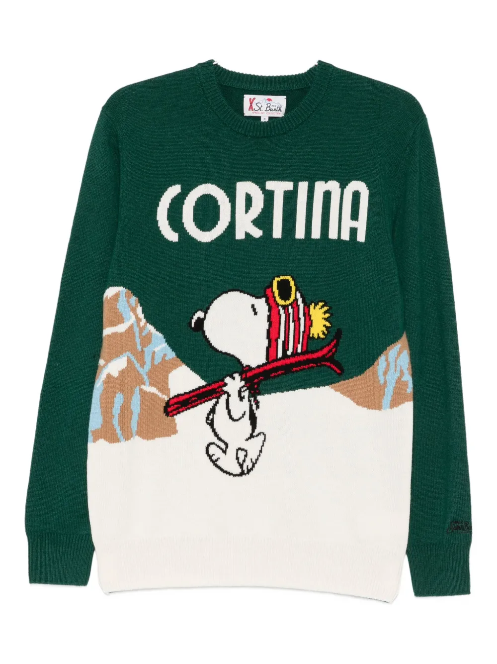 MC2 Saint Barth x Peanuts Heron sweater | verde | Image 1