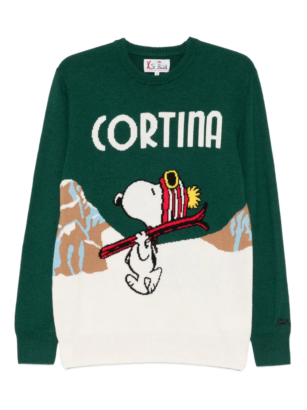 MC2 Saint Barth x Peanuts Heron sweater | Green | Image 1