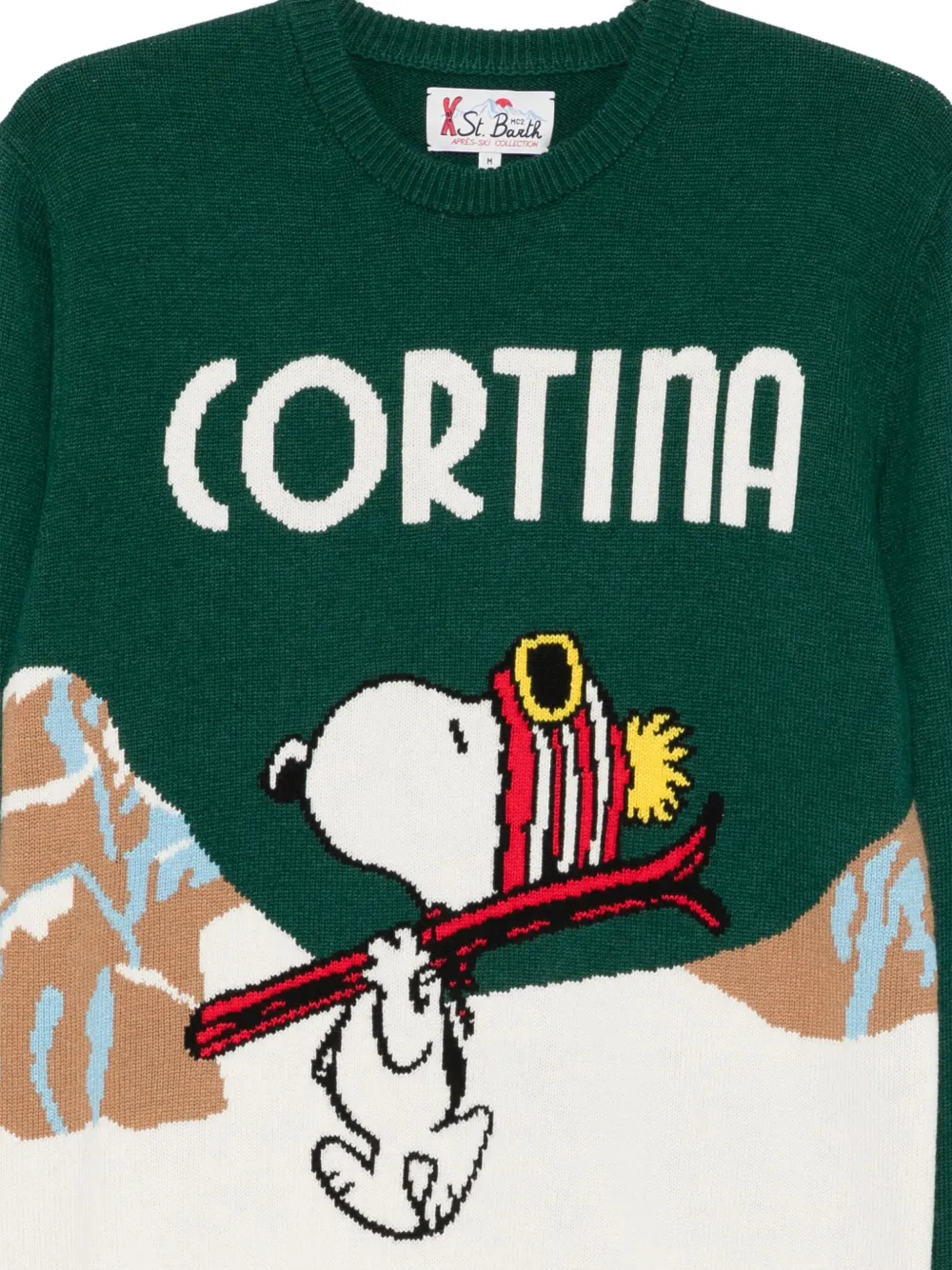 MC2 Saint Barth x Peanuts™ Heron trui Groen