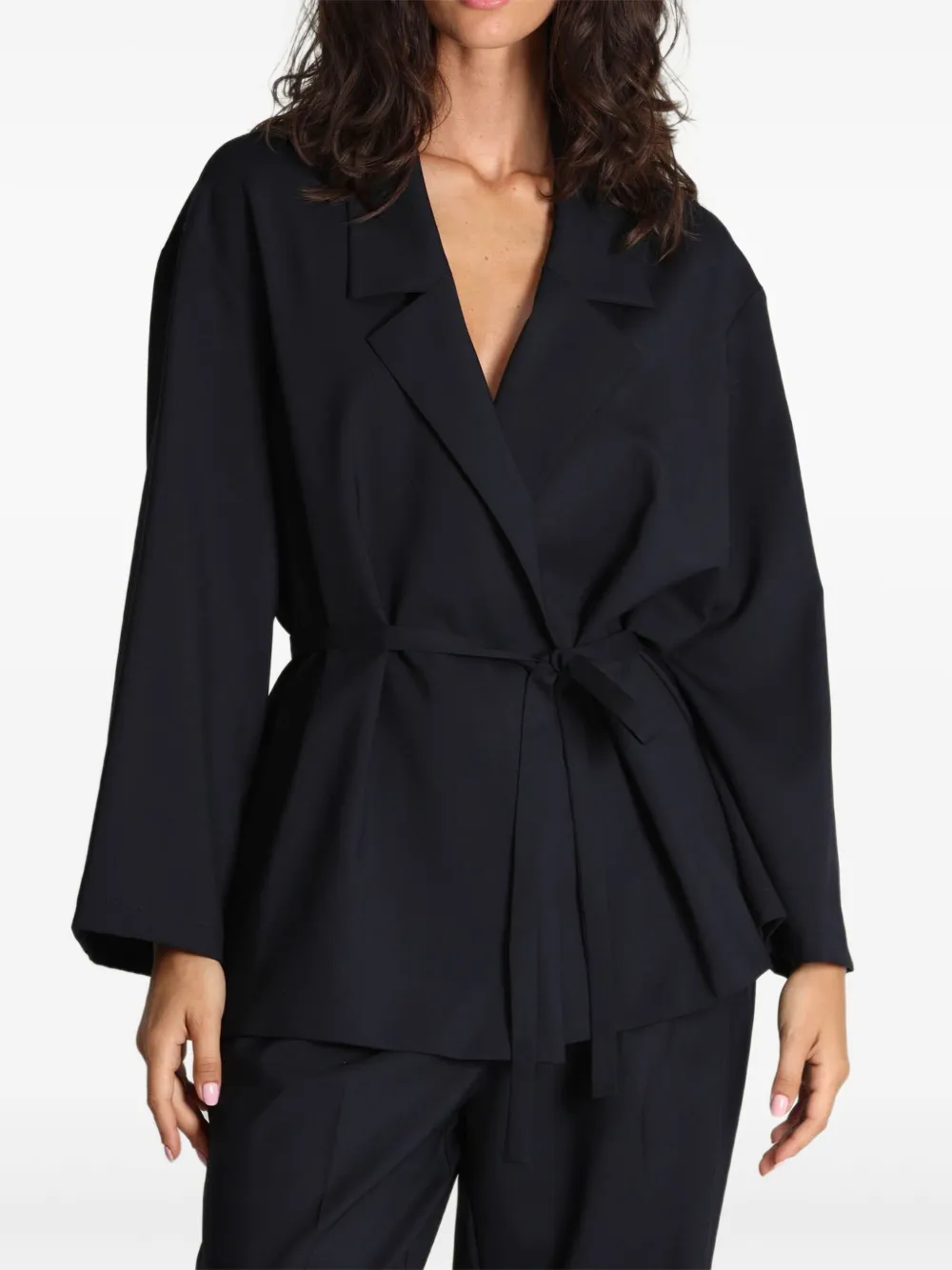  Liviana Conti Wool Jacket - Blue 