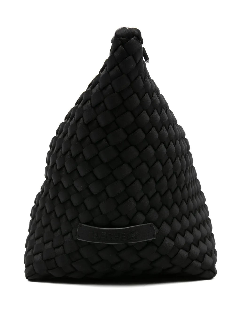  Naghedi Woven Make Up Bag - Black 