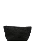 NAGHEDI woven make up bag - Black