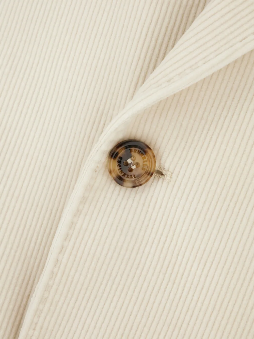 Brunello Cucinelli Ribfluwen blazer Beige