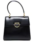 Celine Pre-Owned 1990s leather flap tote bag - Black