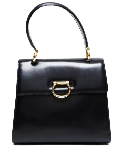 Celine Pre-Owned 1990s leather flap tote bag