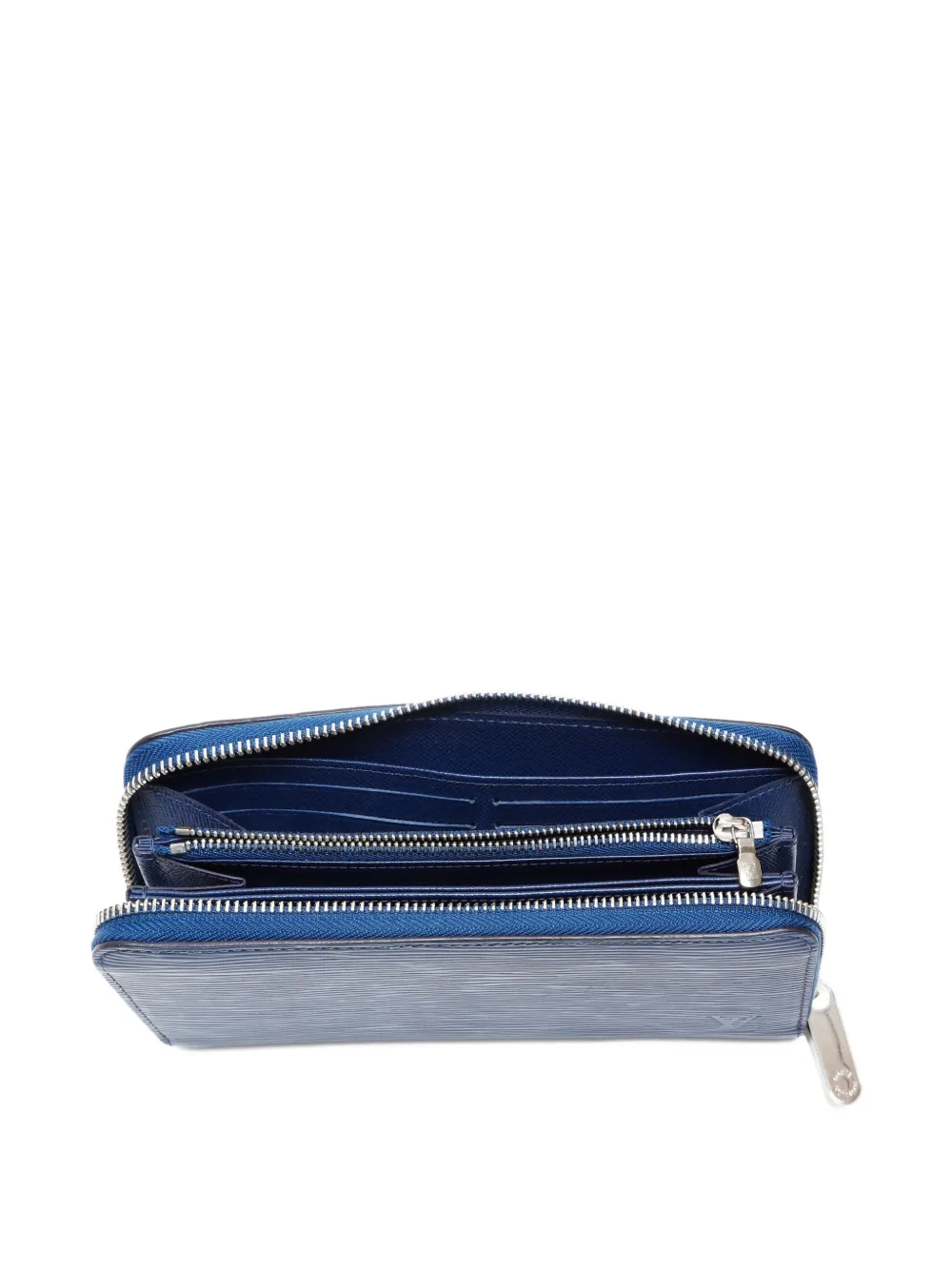 Pre-owned Louis Vuitton 2019 Zippy Wallet In Blue