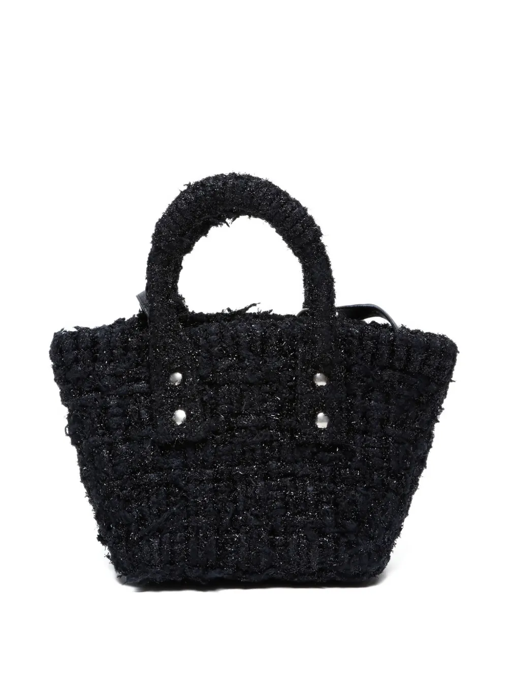 Pre-owned Balenciaga 2020s Xxs Bistro Mini Bag In Black