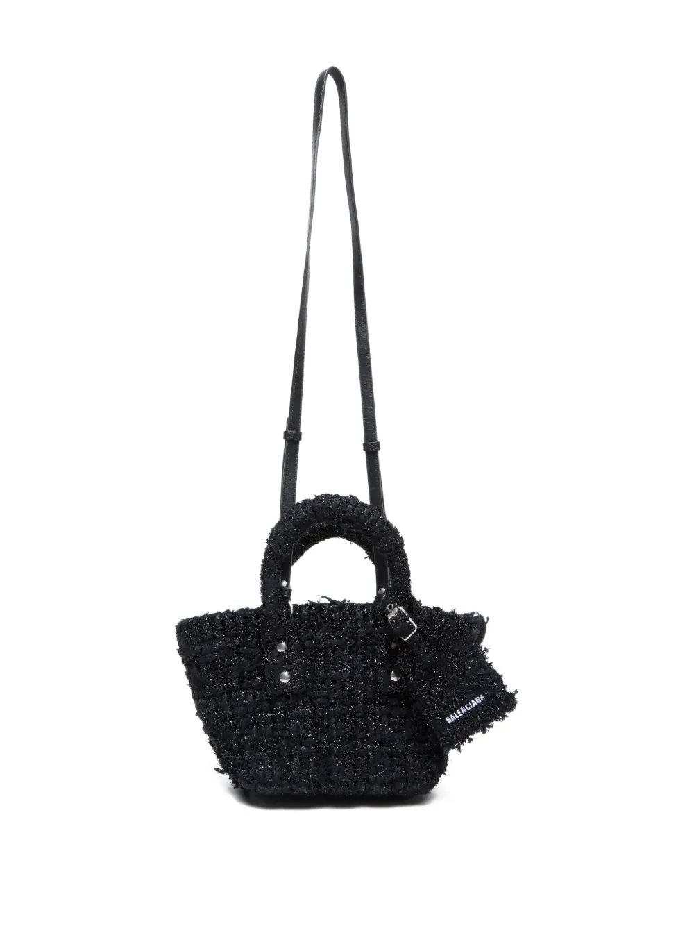 Pre-owned Balenciaga 2020s Xxs Bistro Mini Bag In Black
