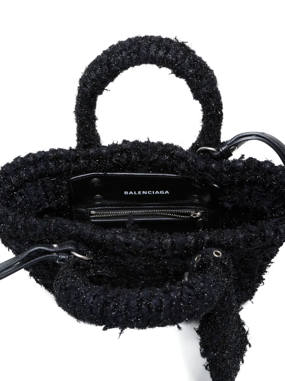 Pre-owned Balenciaga 2020s Xxs Bistro Mini Bag In Black