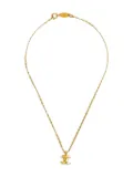 CHANEL Pre-Owned 1983-1990s CC Mark necklace - Gold