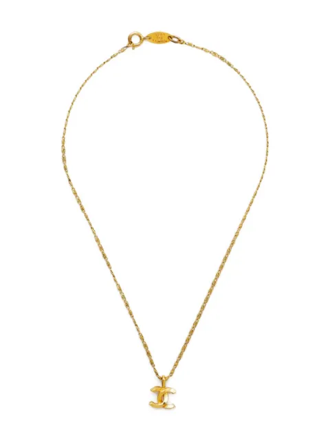 CHANEL Pre-Owned 1983-1990s CC Mark necklace