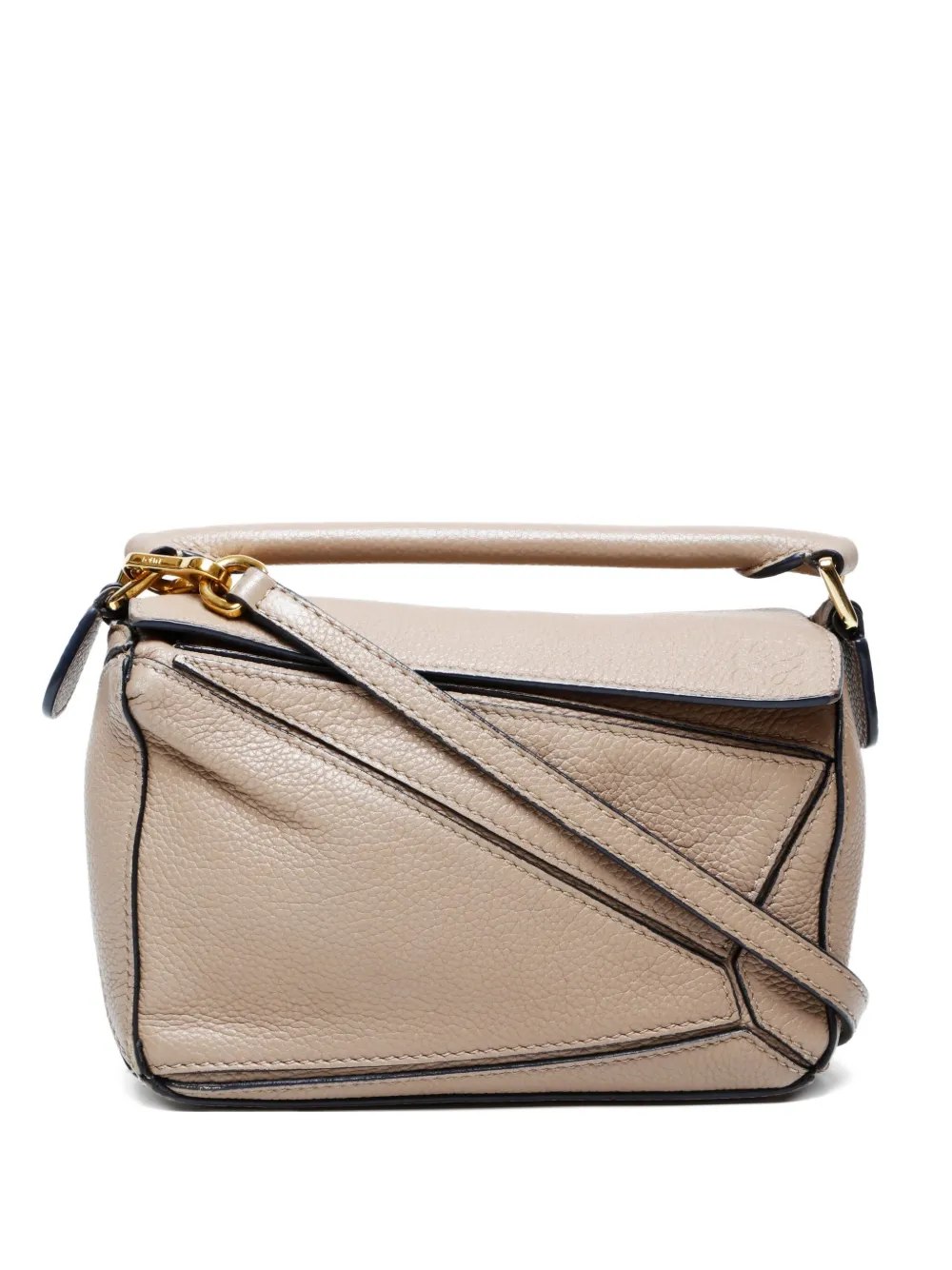 Loewe Pre-Owned 2021-2025 パズル ショルダーバッグ ナノ - ニュートラル Loewe Pre-Owned 2021-2025 パズル ショルダーバッグ ナノ - ニュートラル