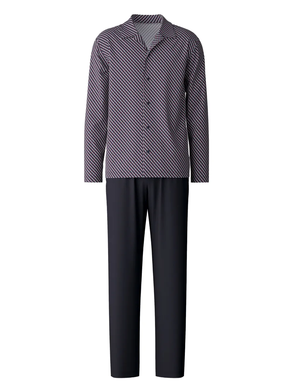Calida Geometric-print Pyjamas In Multi