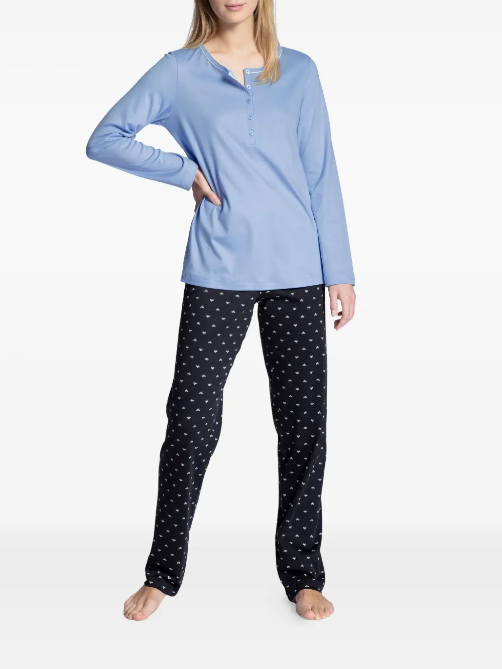 CALIDA henley-neck pyjama | Pyjama Sets | Image 2