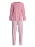 CALIDA henley-neck striped-pattern pyjama - Pink