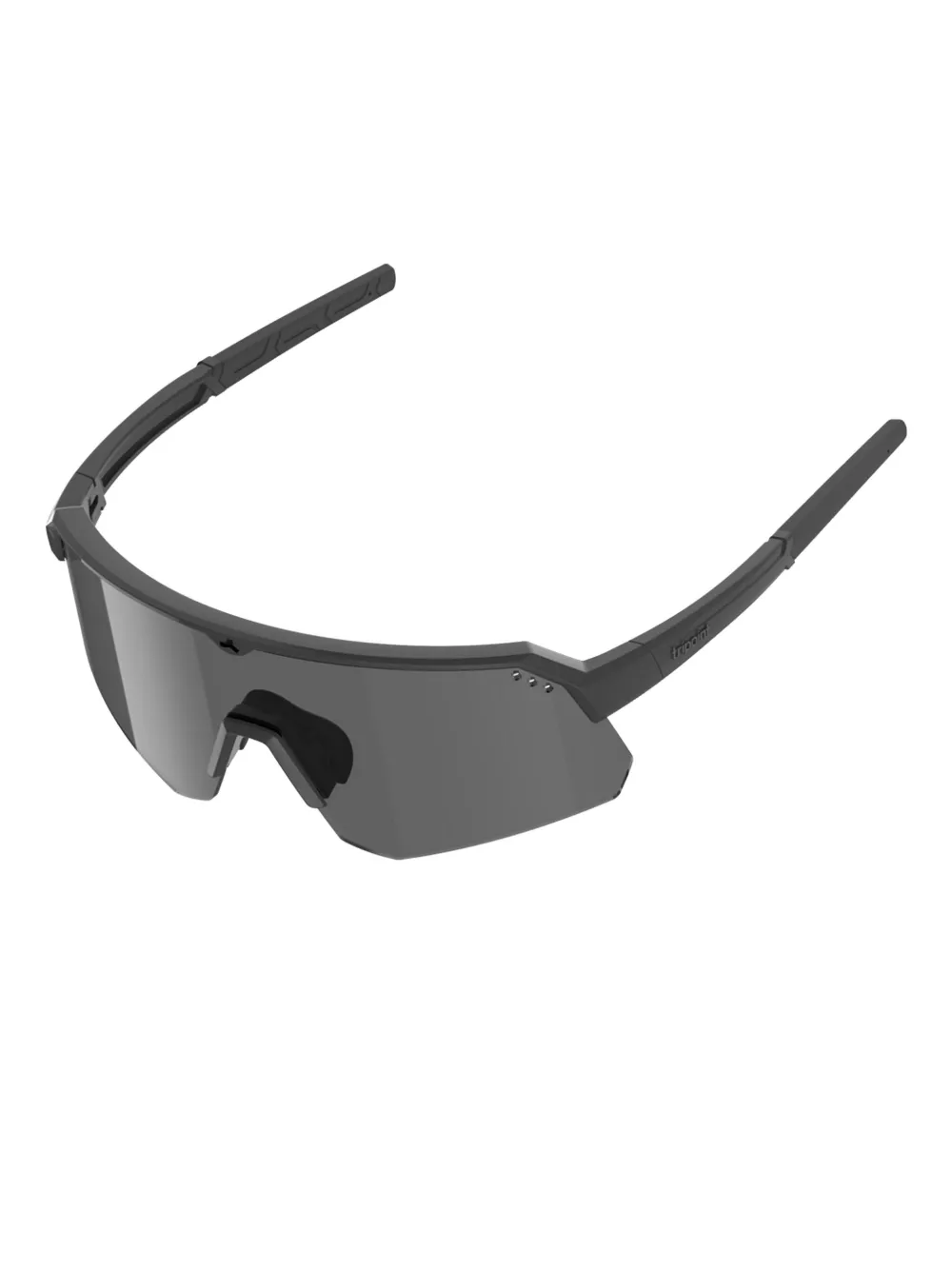 TRIPOINT biker-frame sunglasses - Zwart
