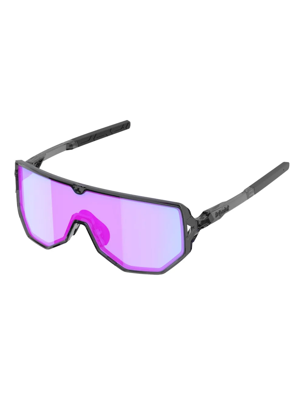 TRIPOINT Reschen shield-frame sunglasses - Zwart