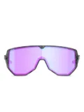 TRIPOINT Reschen shield-frame sunglasses - Black