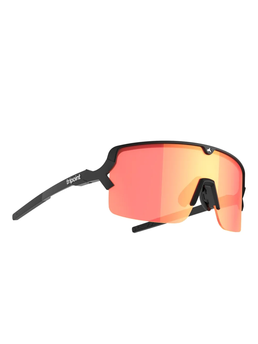  Tripoint Biker-frame Sunglasses - Black 