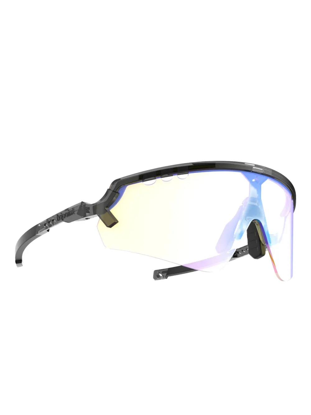 TRIPOINT oversize-frame sunglasses - Zwart