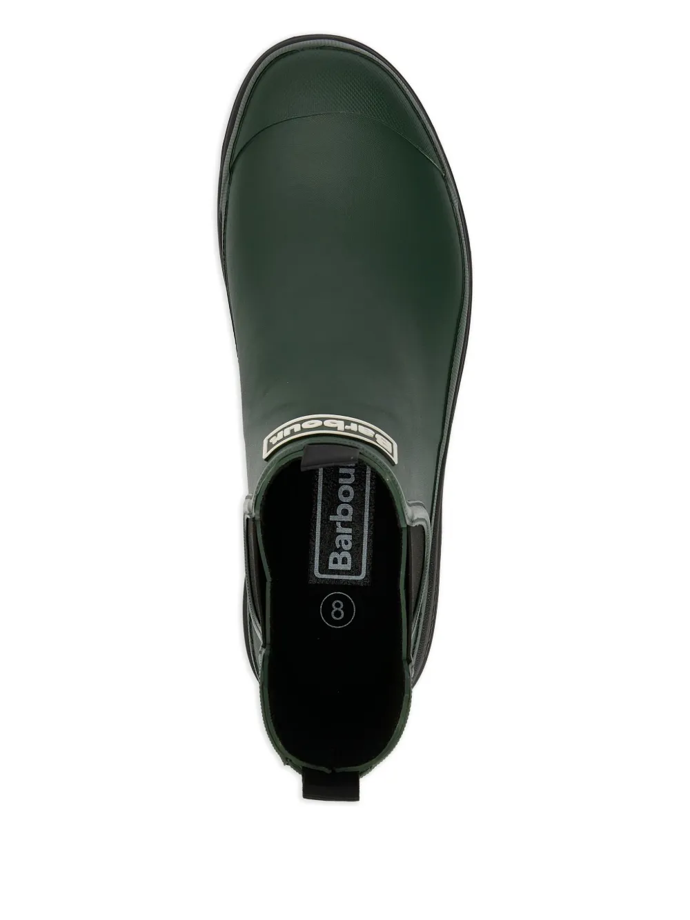 Barbour Nimbus regenlaarzen met elastisch vlak Groen