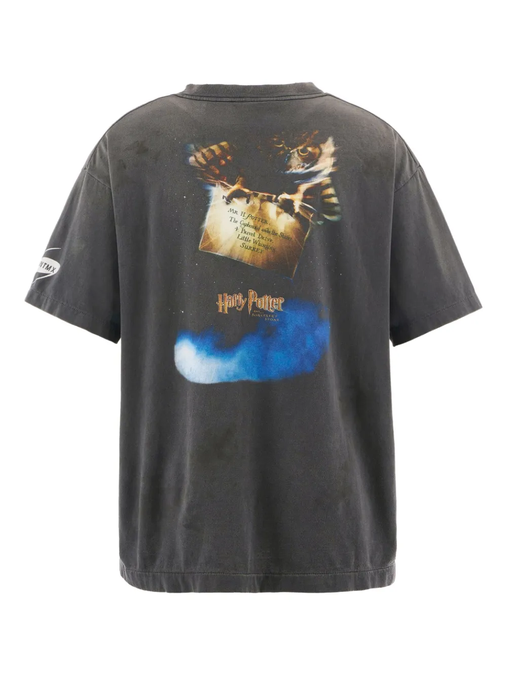 SAINT MXXXXXX Harry Potter cotton T-shirt - Zwart