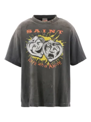 SAINT MXXXXXX x Cactus Plant Flea Market graphic-print T-shirt