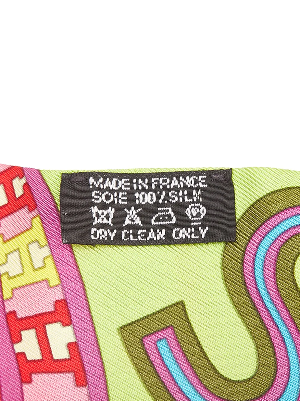 Hermès Pre-Owned 2010-2025 Tohu Bohu Silk Twilly Scarf scarves | Image 2