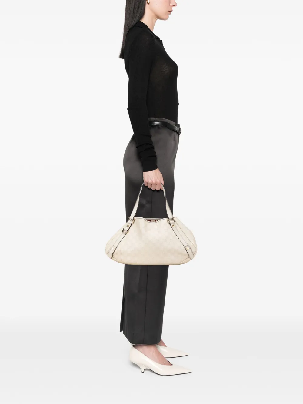 Gucci Pre-Owned 2000-2015 Medium Guccissima Abbey D Ring tote bag | Pre-Owned | Image 2