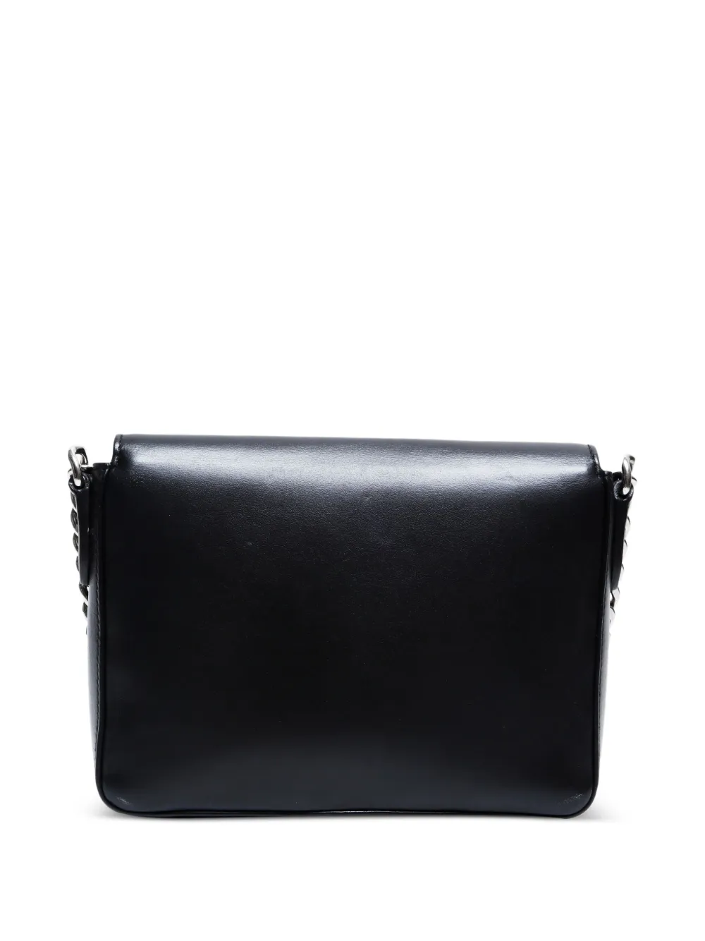 Pre-owned Prada 2000-2015 Leather Shoulder Bag In Black