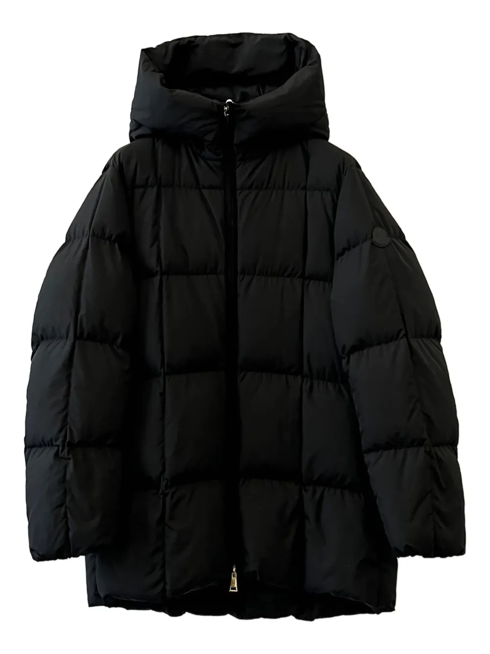 Moncler Darbon quilted hooded jacket - ブラック Moncler Darbon quilted hooded jacket - ブラック