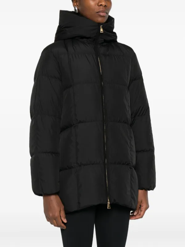 Moncler Darbon キルティング フーデッドジャケット | ブラック