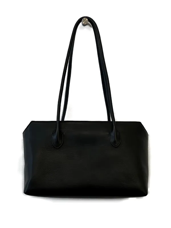 THE ROW ブラックショルダーバッグ The Row Nan ショルダーバッグ | ブラック | FARFETCH JP