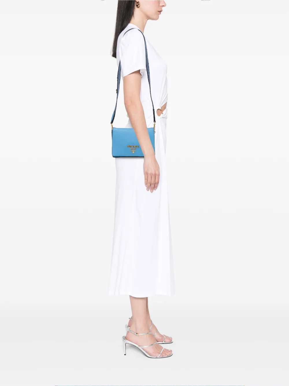 Prada Pre-Owned 2010-2025 Vitello Daino Flap crossbody bag | Pre-Owned | Image 2