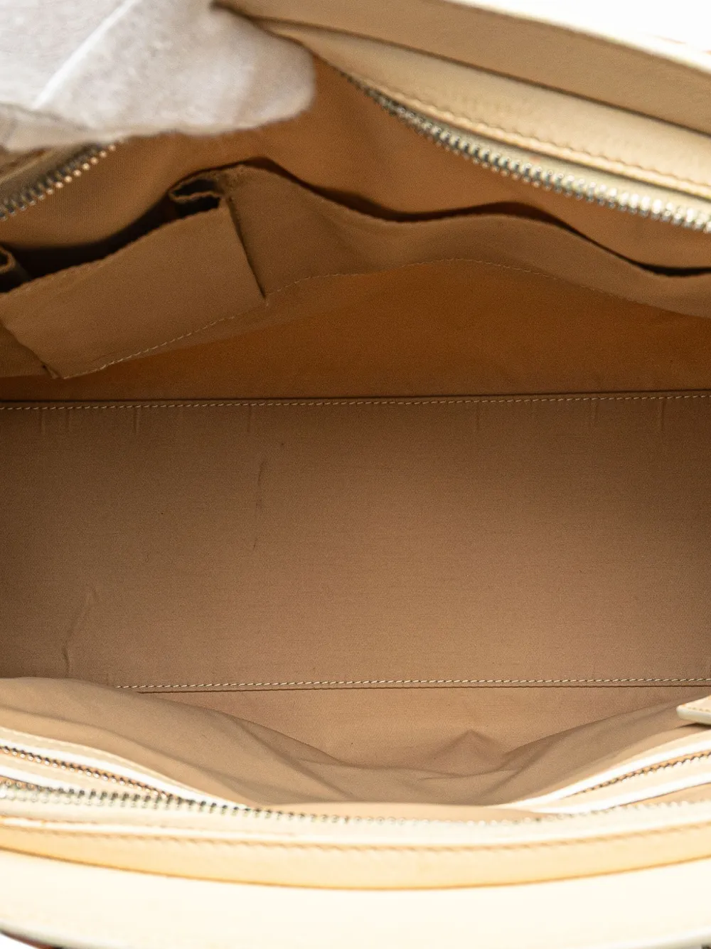 Pre-owned Dior 2006 Large Issimo Trotter Canvas My  Frame Pocket Handbag In Brown