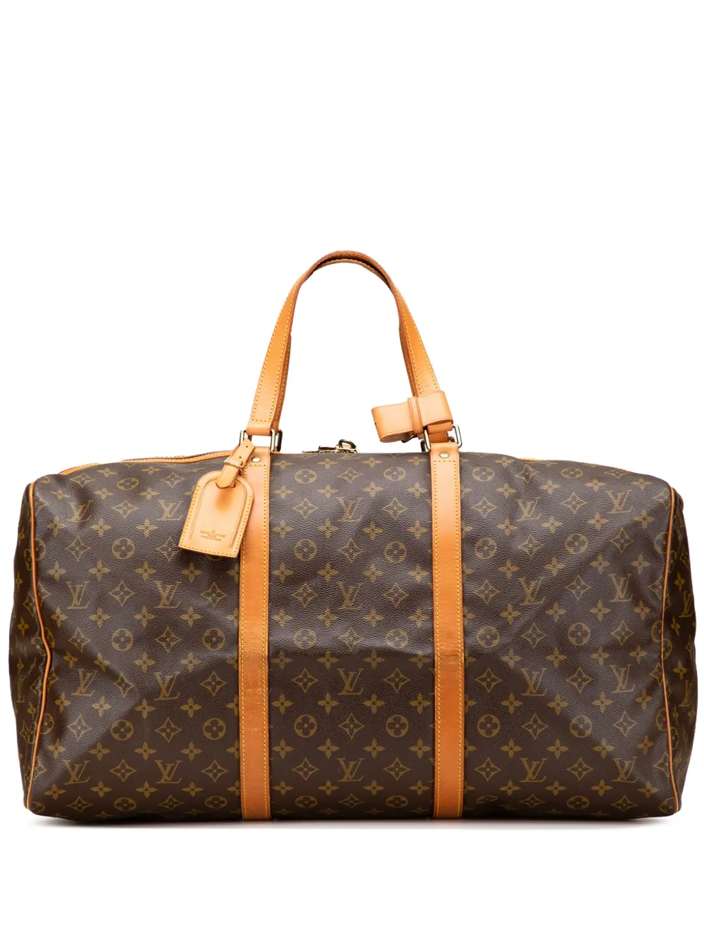 Louis Vuitton Pre-Owned 1990-2006 モノグラム サック スープル 45 トラベルバッグ - ブラウン Louis Vuitton Pre-Owned 1990-2006 モノグラム サック スープル 45 トラベルバッグ - ブラウン