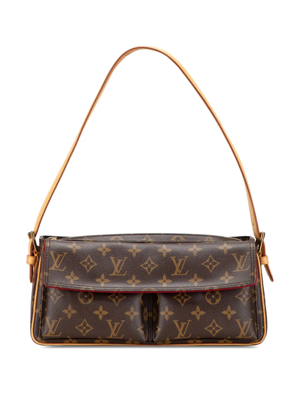 Louis Vuitton Pre-Owned 2004 モノグラム ヴィバシテ MM ショルダーバッグ - ブラウン Louis Vuitton Pre-Owned 2004 モノグラム ヴィバシテ MM ショルダーバッグ - ブラウン