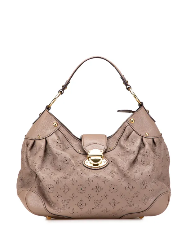 Louis Vuitton Pre-Owned 1990-2025 Monogram Mahina Solar PM Shoulder Bag  Brown FARFETCH ID