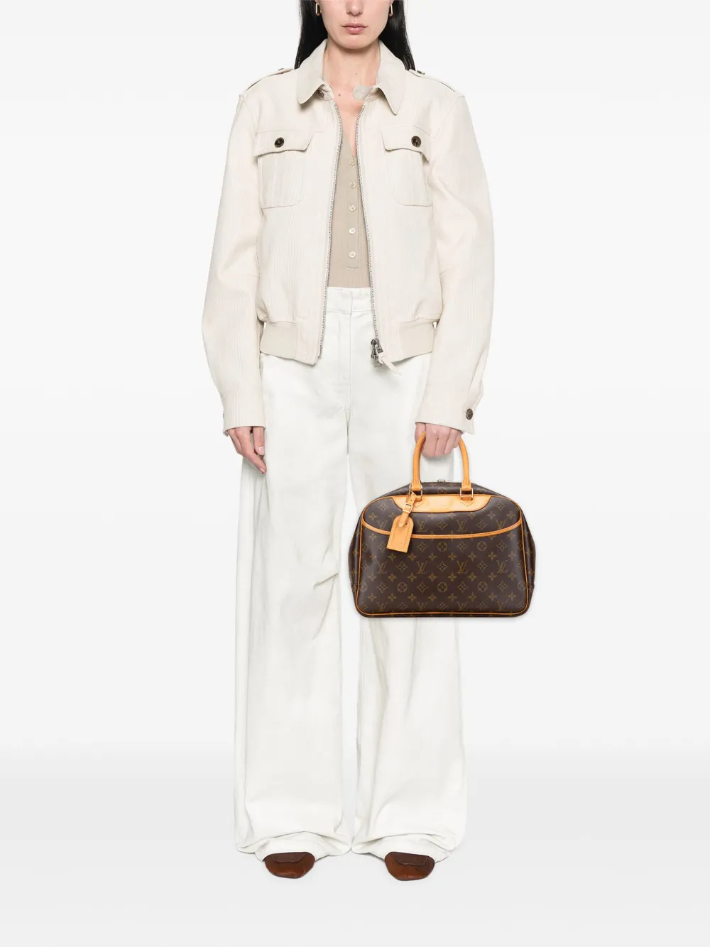 Louis Vuitton Pre-Owned 1996 Monogram Deauville handbag | Pre-Owned | Image 2