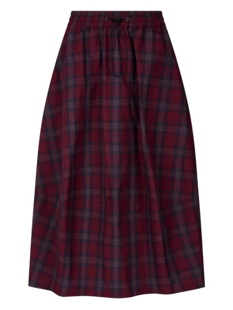 STUDIO TOMBOY falda midi a cuadros